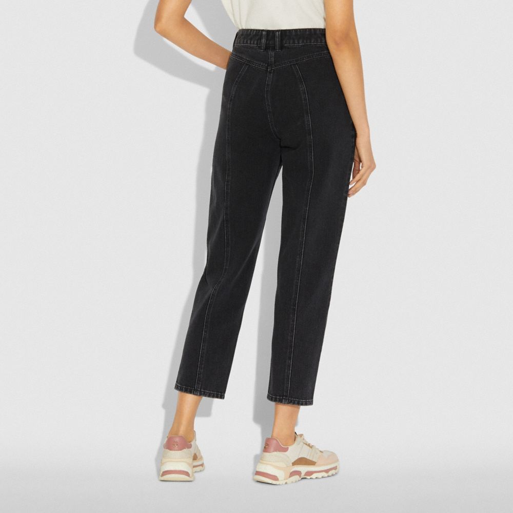 COACH Denim And Lace Jeans