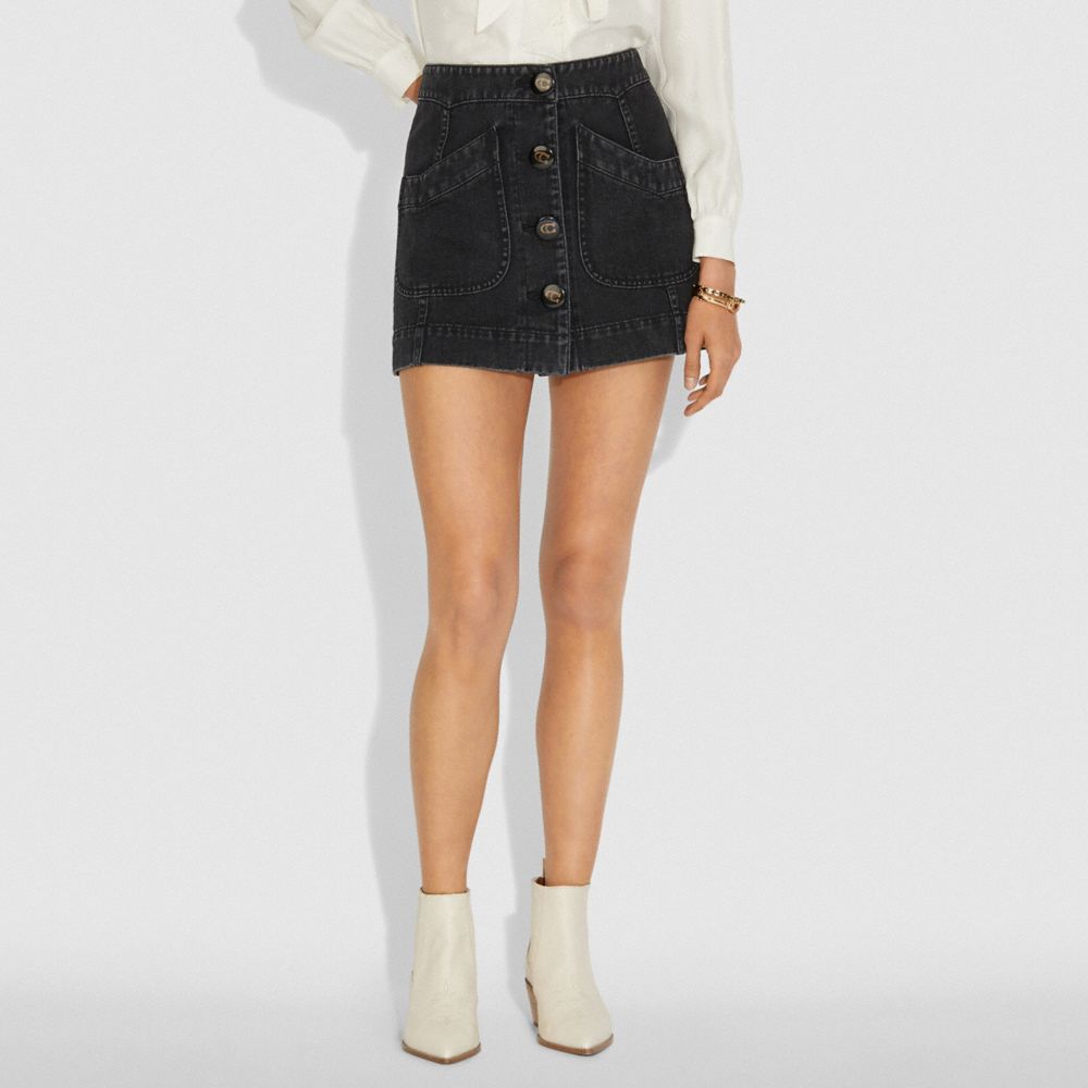 COACH Denim Skirt