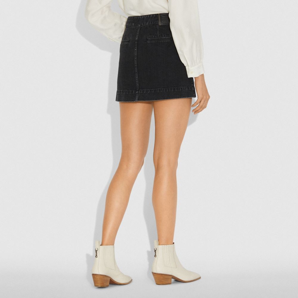 COACH Denim Skirt