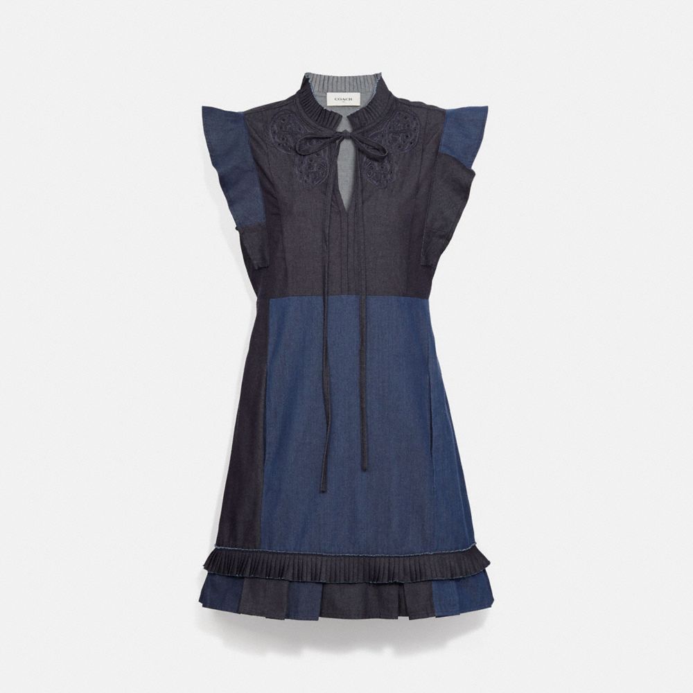 coach denim dress