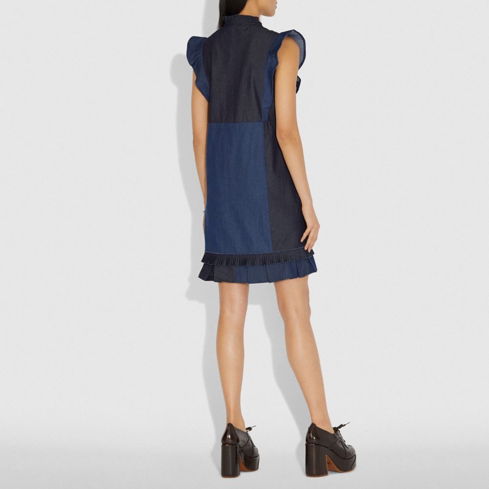 coach denim dress