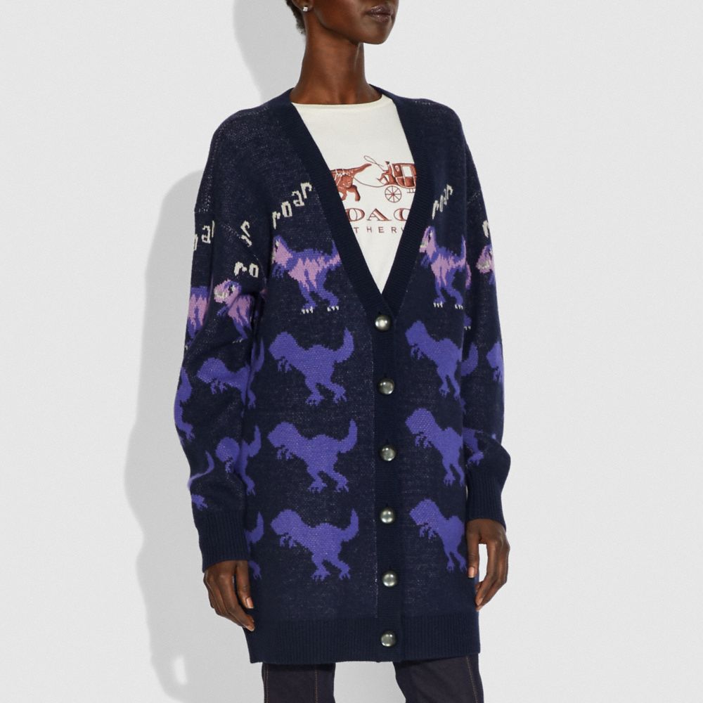 coach cardigan