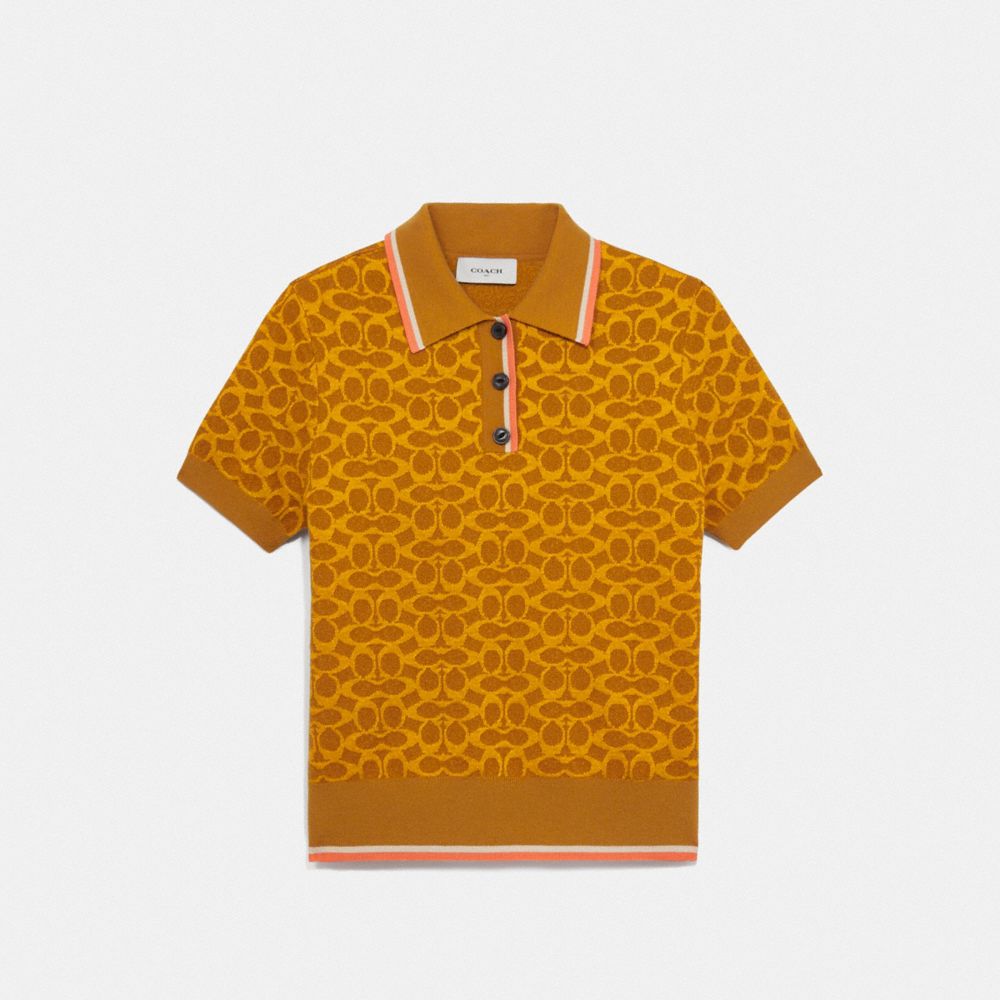 coaches polo shirt