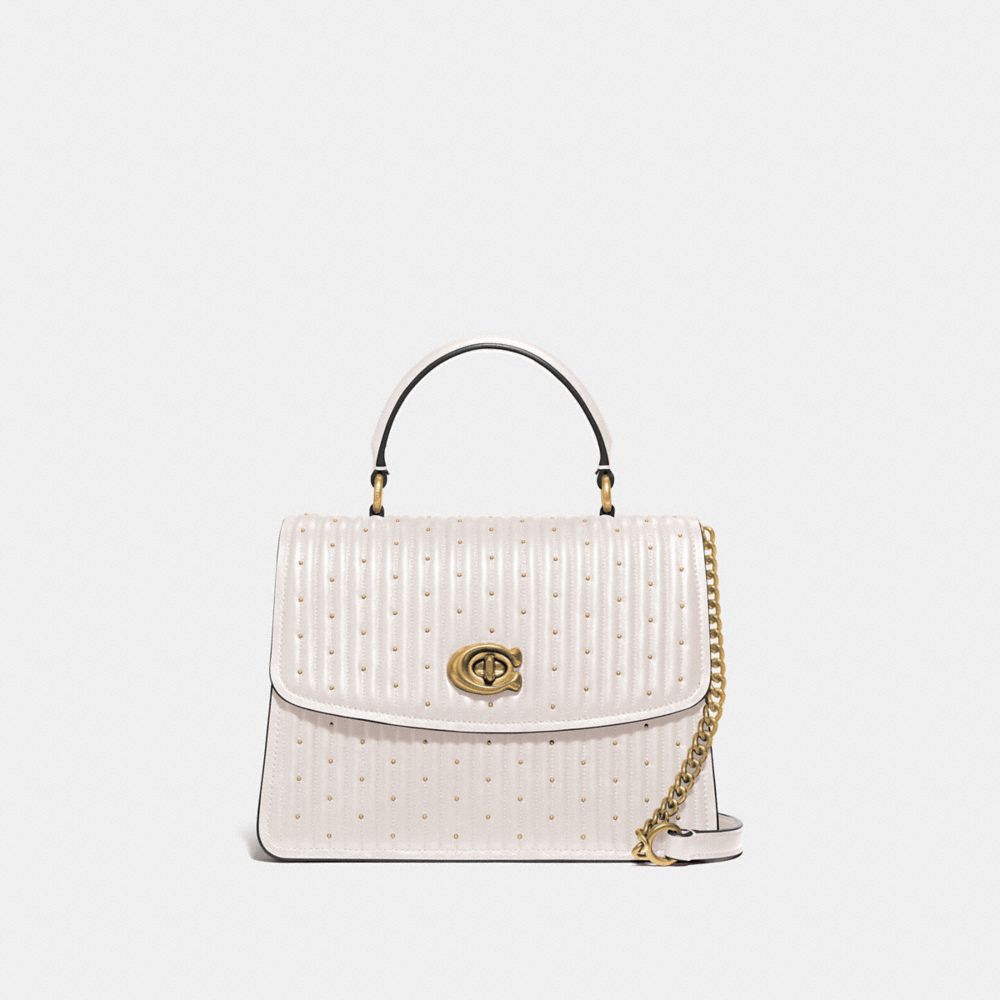 coach parker top handle bag