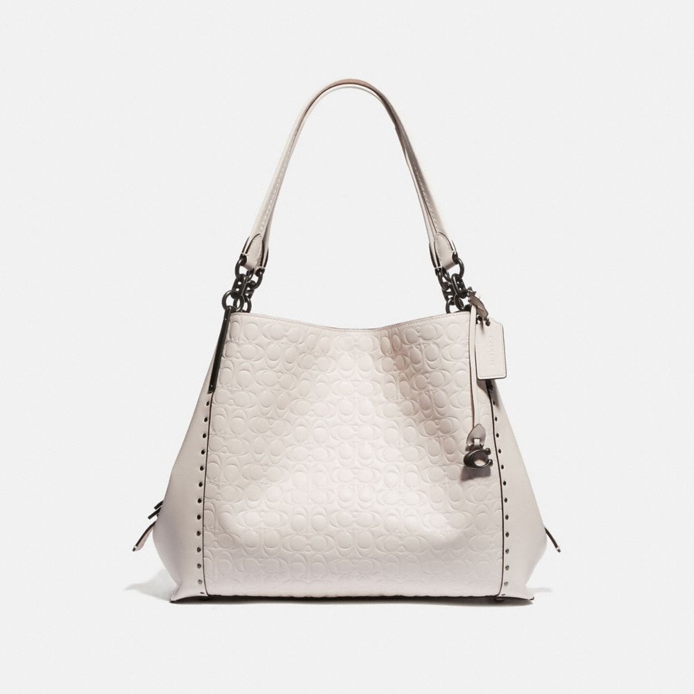 white coach bag