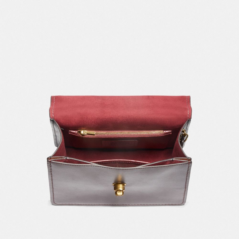 Parker Top Handle With Patchwork Stripes COACH