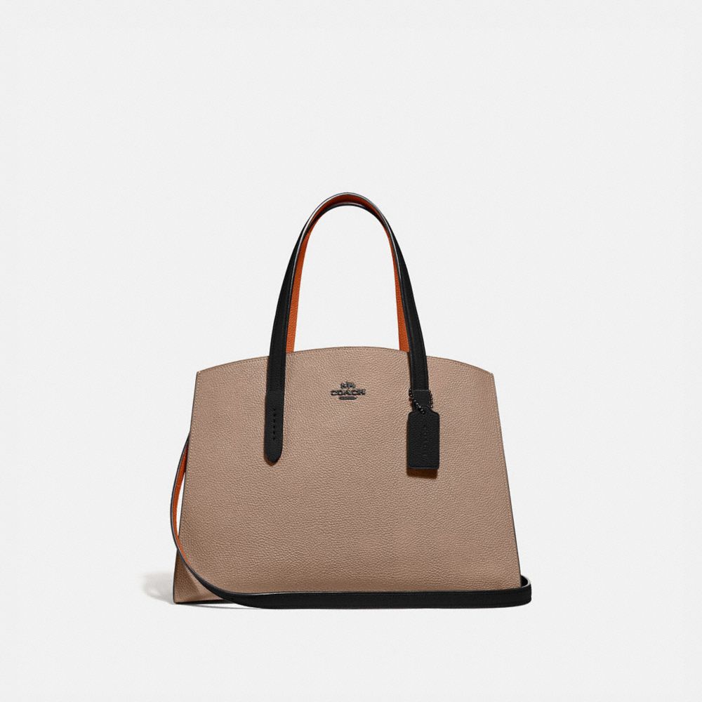 coach charlie turnlock carryall