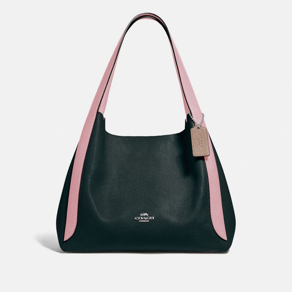 coach green tote