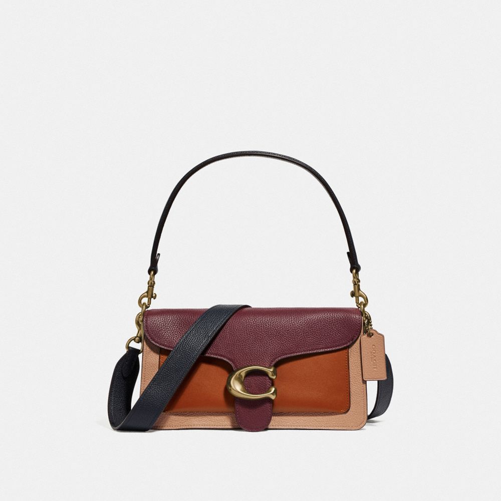 color block shoulder bag