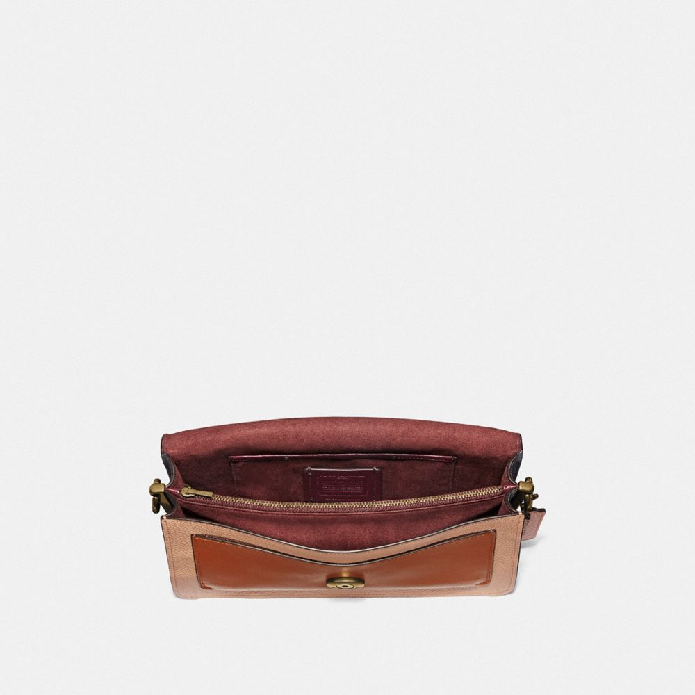 Coach Tabby Shoulder Bag 26 in Colorblock Vintage Mauve Multi/Brass Women Bags Shoulder Bags Alternate View 3