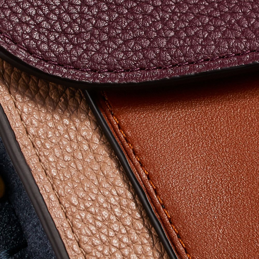 Coach Tabby Shoulder Bag 26 in Colorblock Vintage Mauve Multi/Brass Women Bags Shoulder Bags Alternate View 6