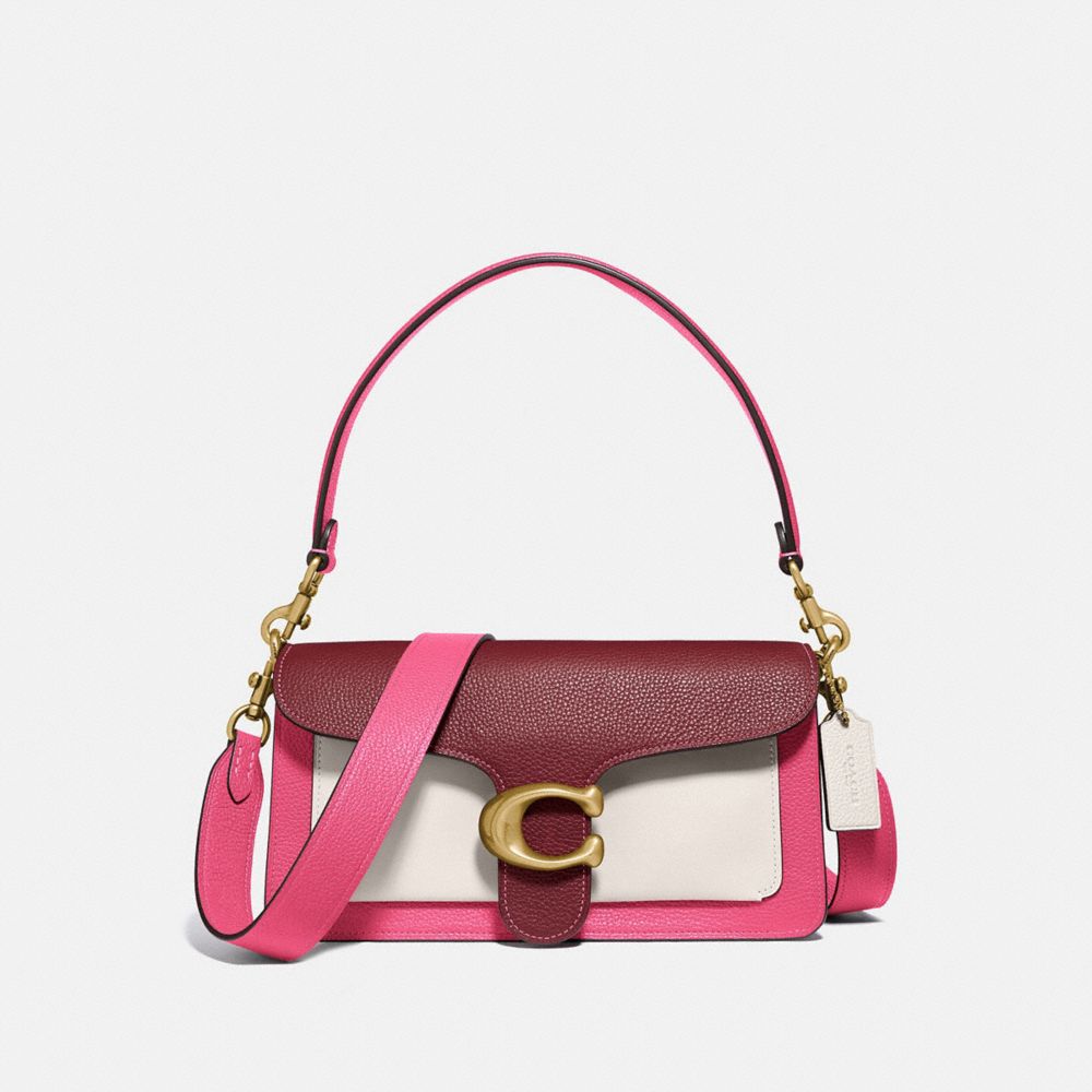 tabby shoulder bag 26 in colorblock