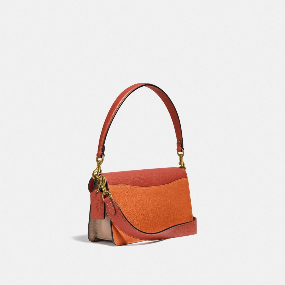Coach Tabby Shoulder Bag 26 in Colorblock B4/Rust Multi Women Bags Shoulder Bags Alternate View 1