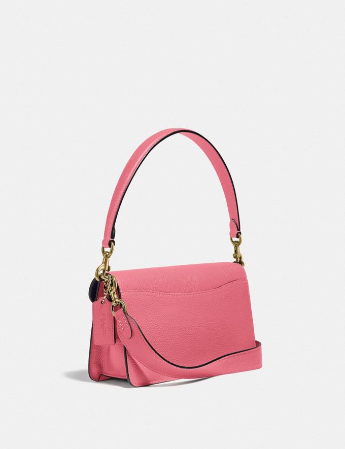 Coach Tabby Shoulder Bag 26 in Colorblock B4/Taffy Orange Multi Sale Shop by Discount Up to 50% off Alternate View 1