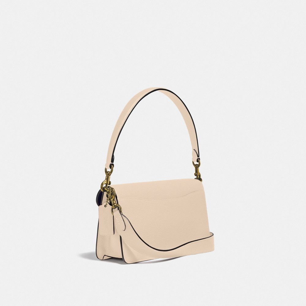 Coach Tabby Shoulder Bag 26 in Colorblock Brass/Ivory Taupe Multi DEFAULT_CATEGORY Alternate View 1