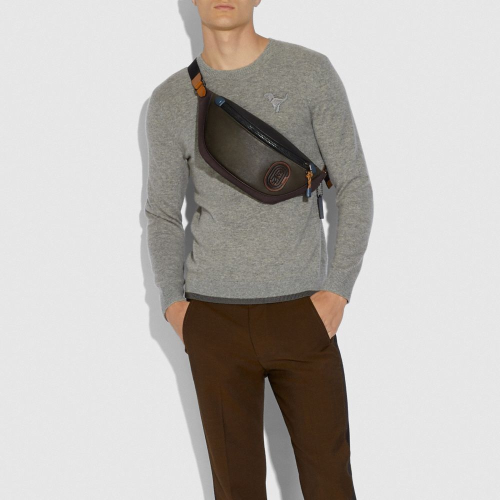 coach mens waist bag