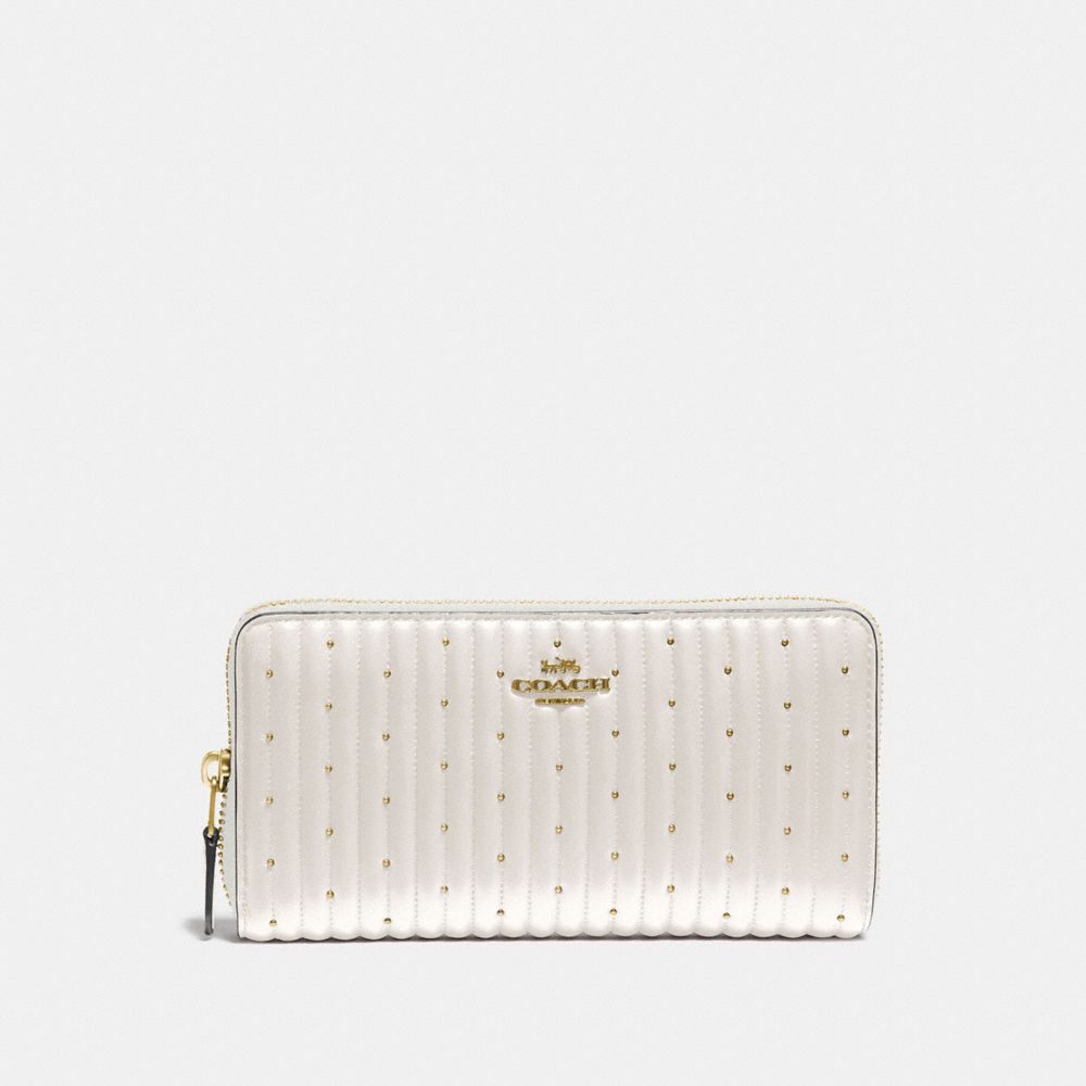 white coach wallet