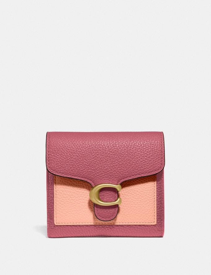 Coach Tabby Small Wallet in Colorblock B4/Rouge Multi Private Sale For Her Wallets & Wristlets  