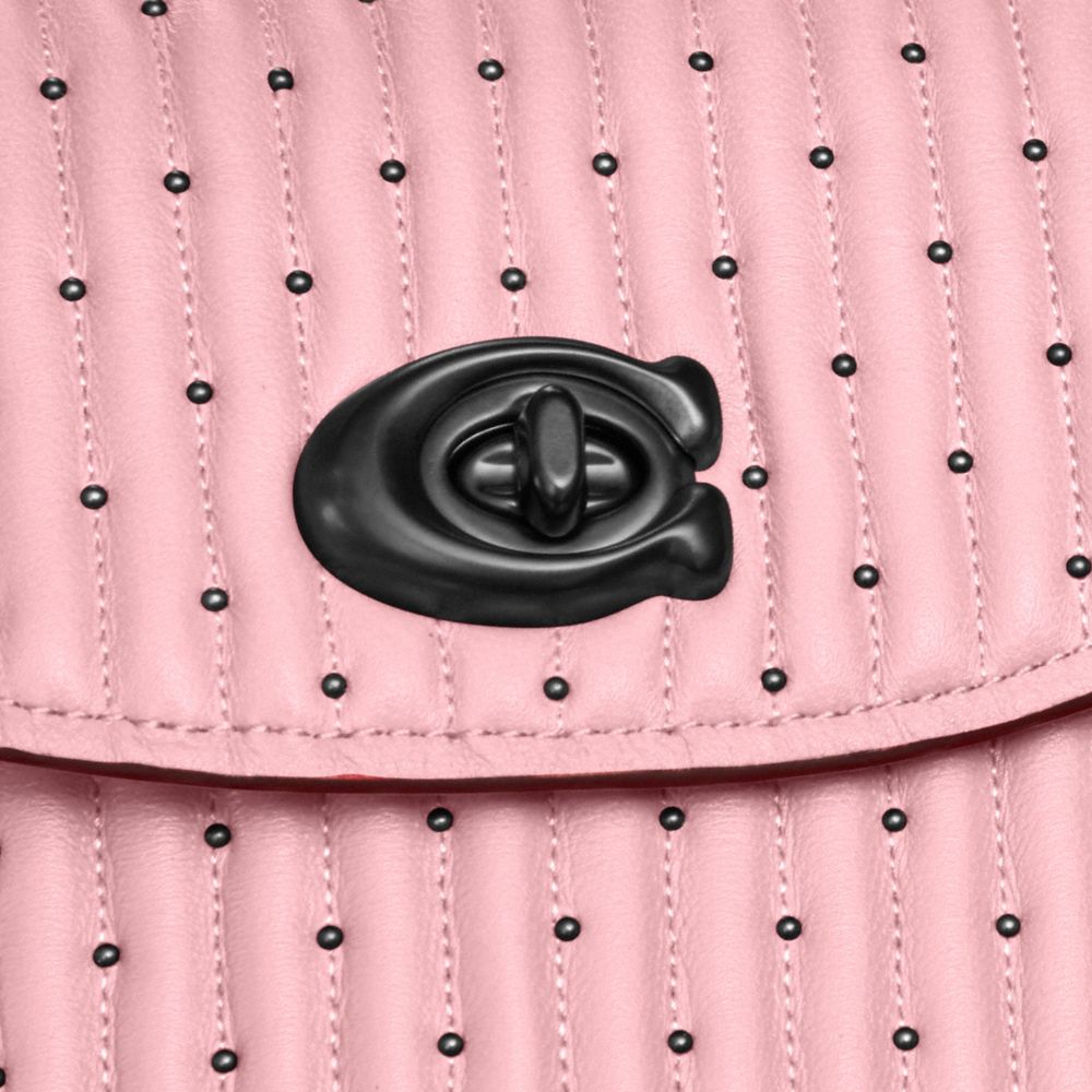 parker convertible backpack with quilting