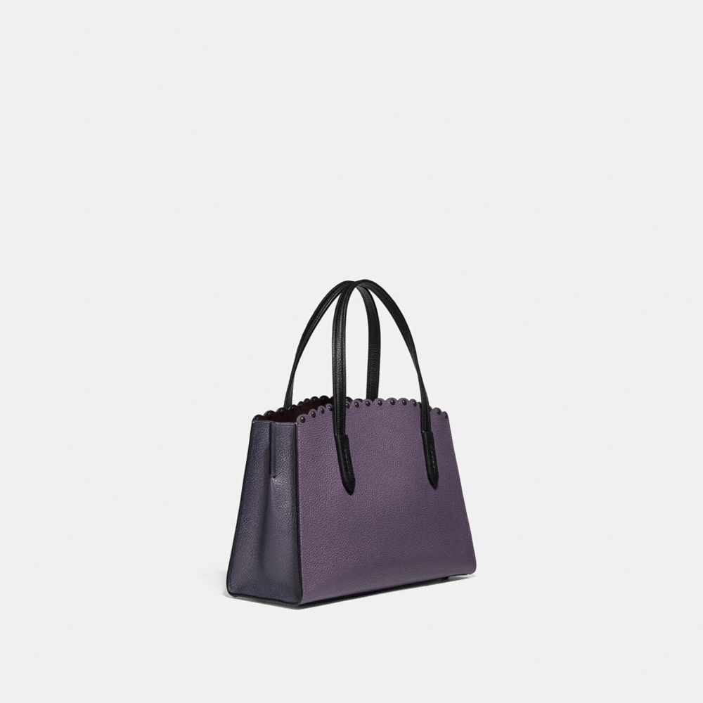 edie shoulder bag 28 with scalloped detail