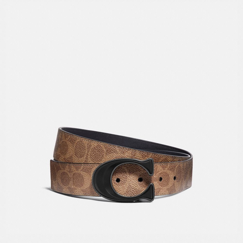 Signature Buckle Cut-to-size Reversible Belt, 38mm