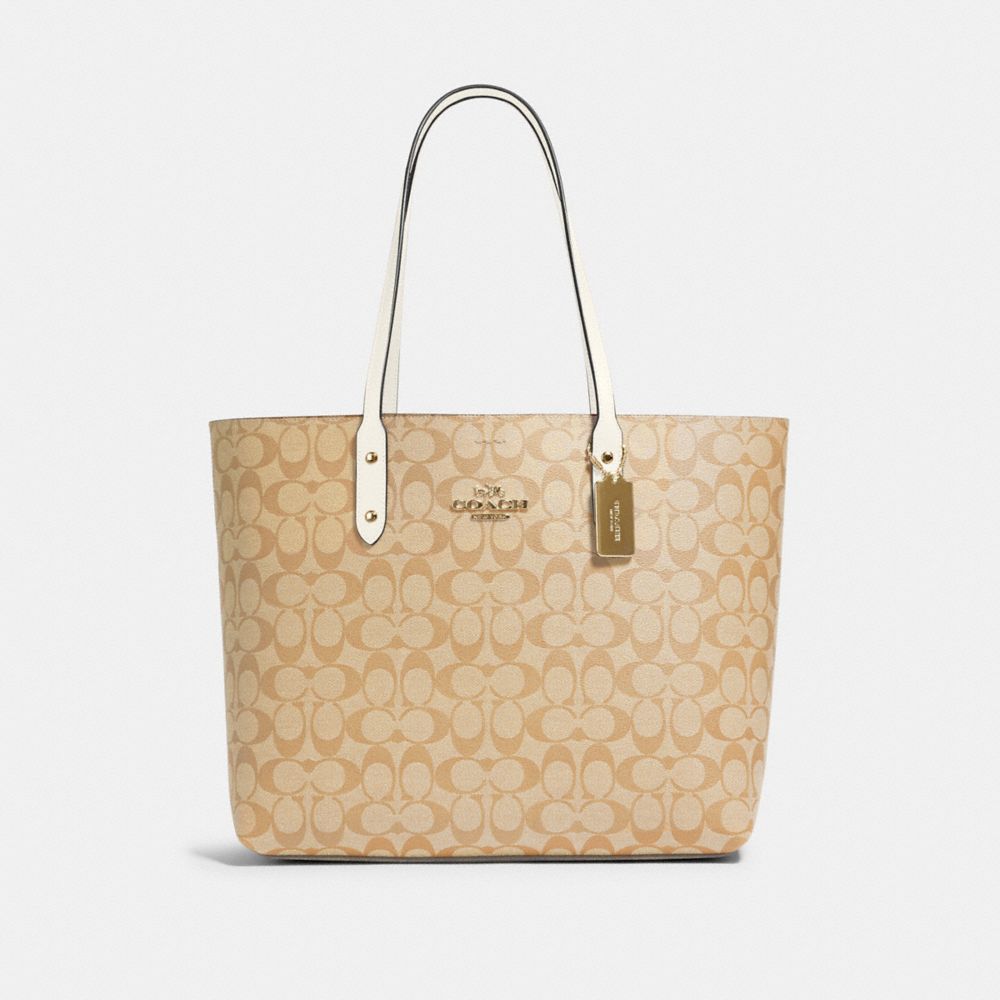 coach signature tote bag price