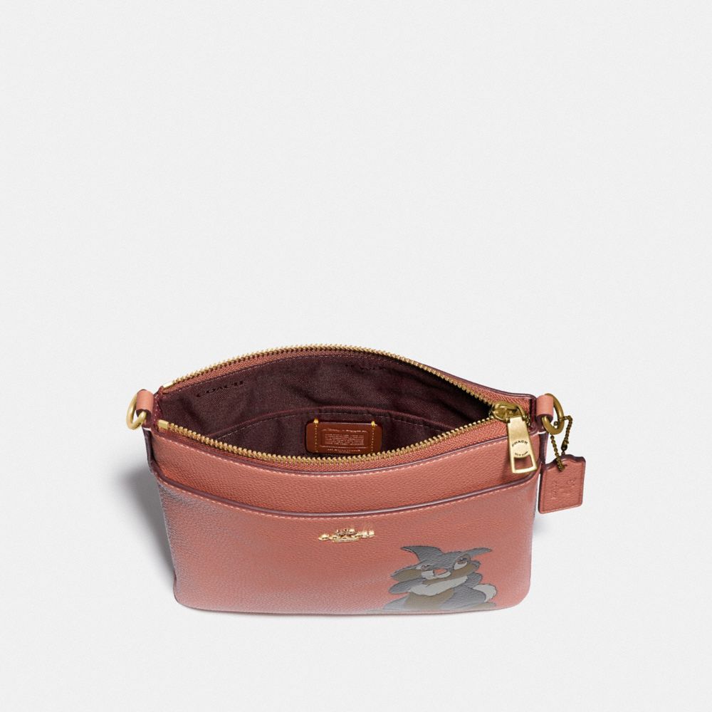 COACH Disney X Kitt Messenger Crossbody With Thumper Motif