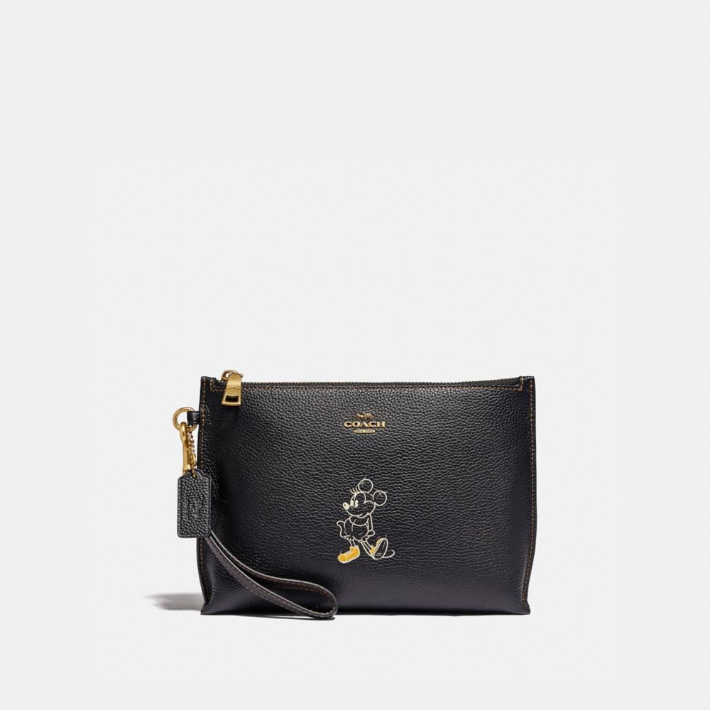 mickey mouse coach wristlet