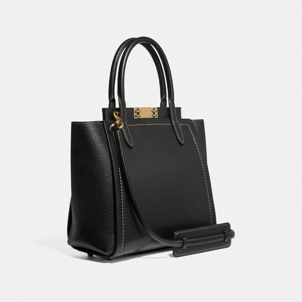 coach black tote