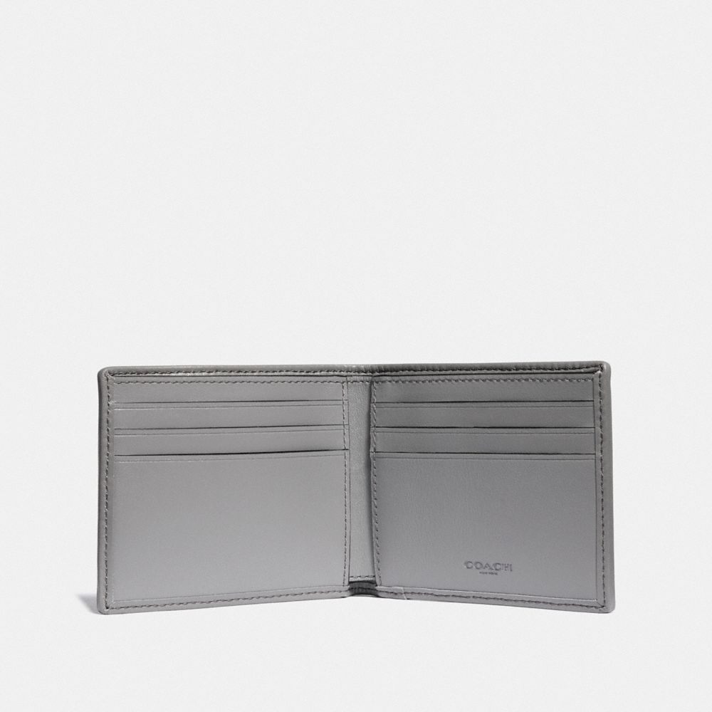 coach wallet gray