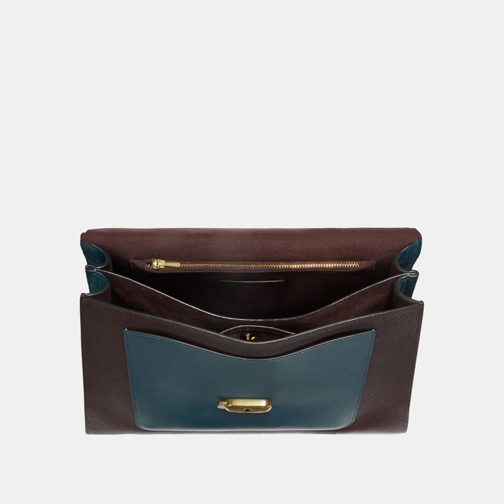 COACH Tabby Top Handle In Colorblock