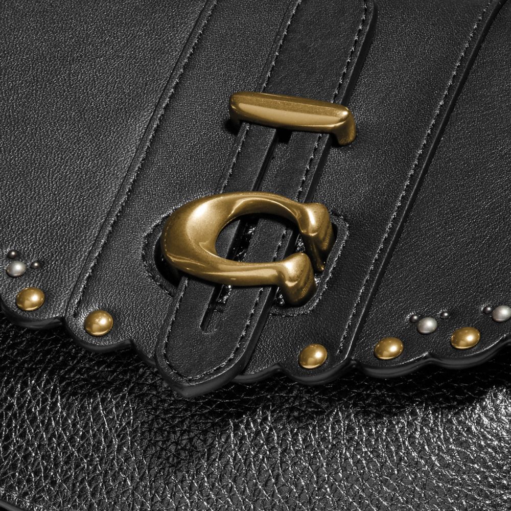 coach saddle 20 black