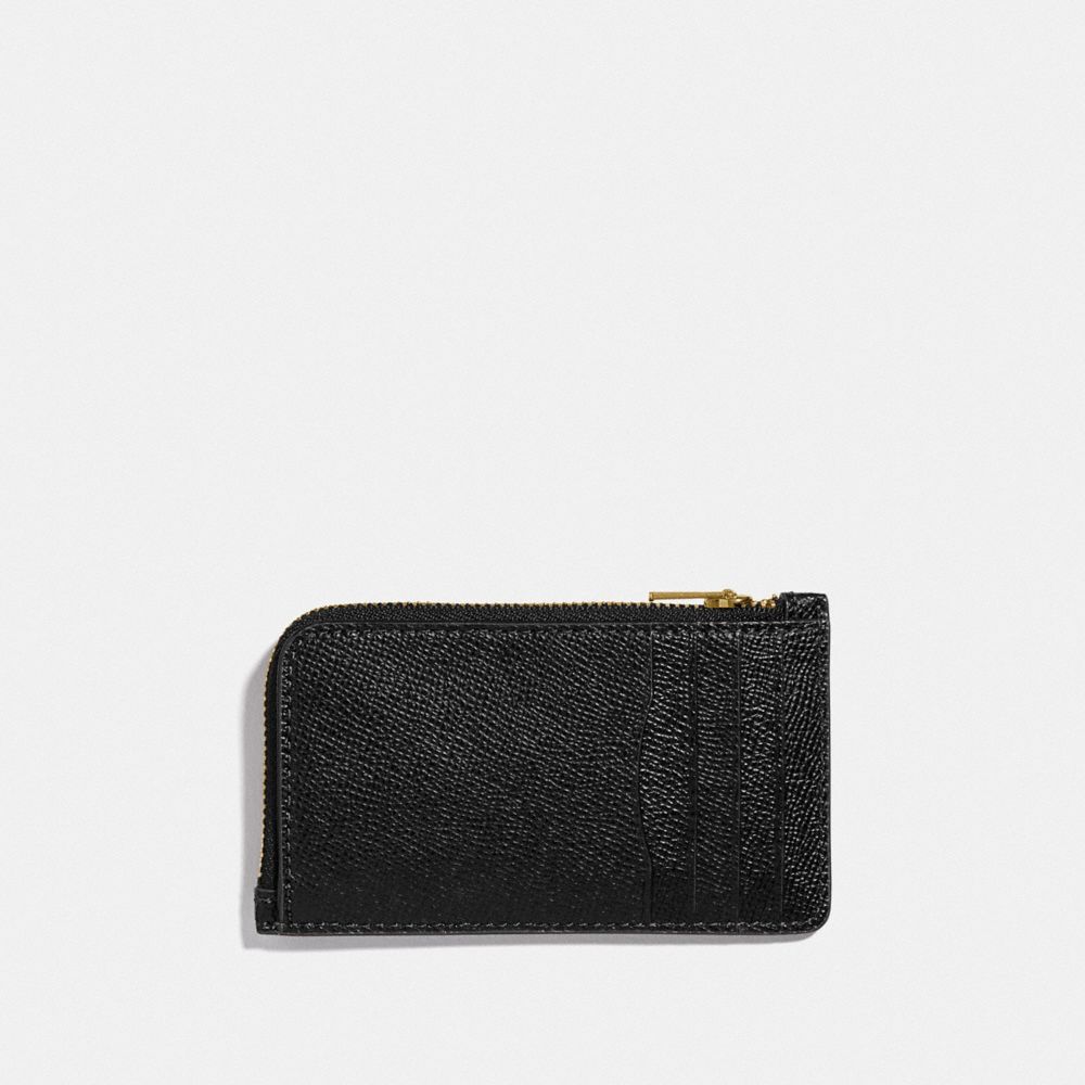 COACH Small Lzip Card Case