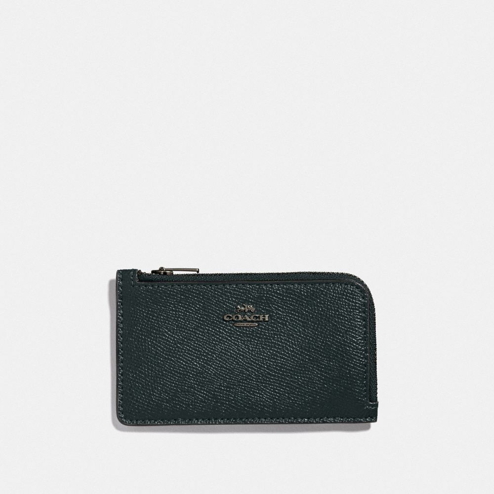 COACH Small Lzip Card Case