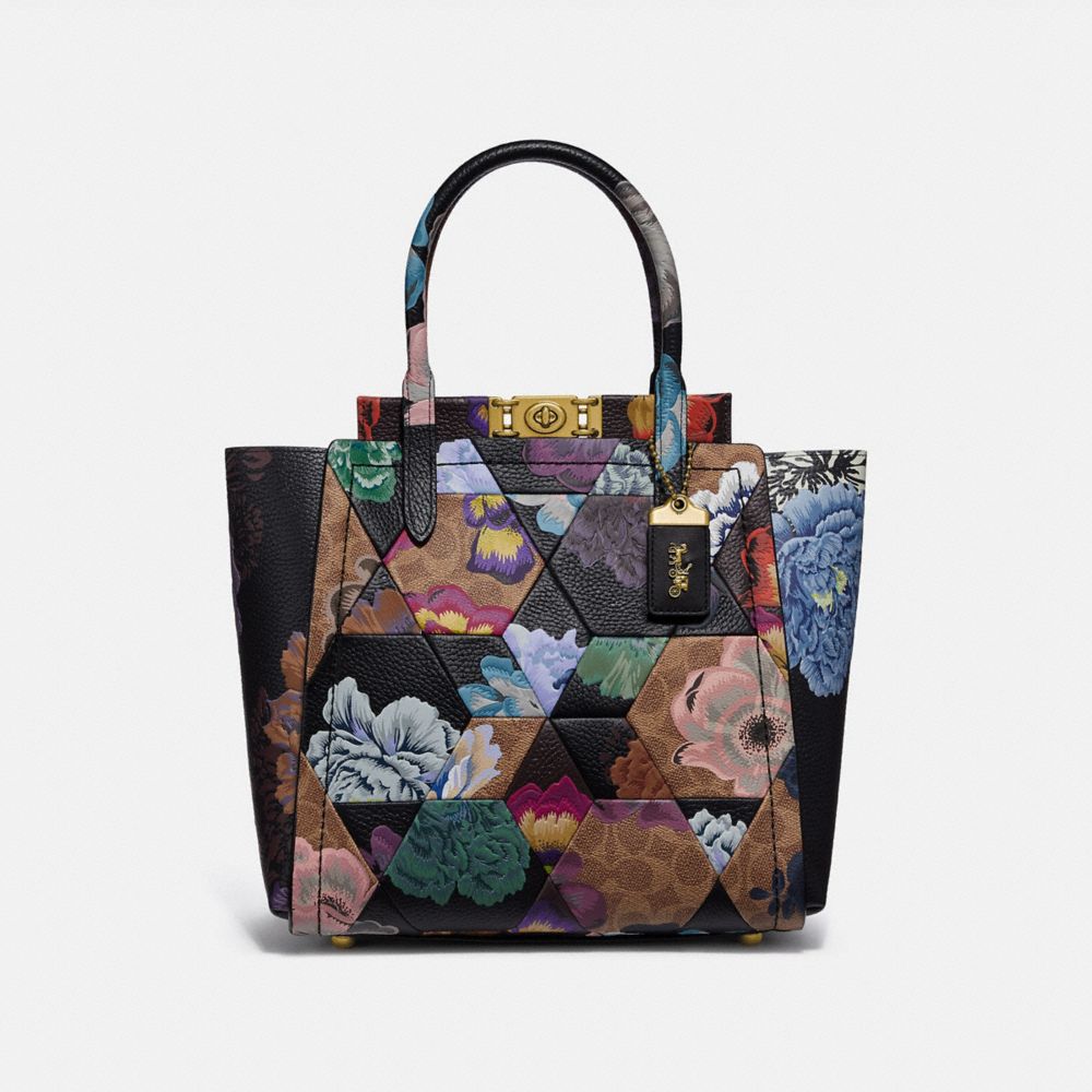 coach patchwork tote