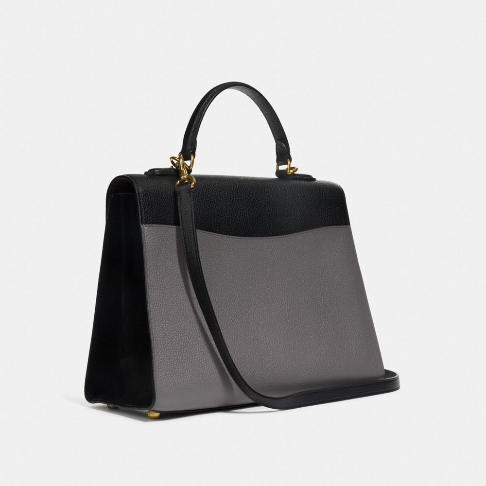 COACH Tabby Top Handle In Colorblock