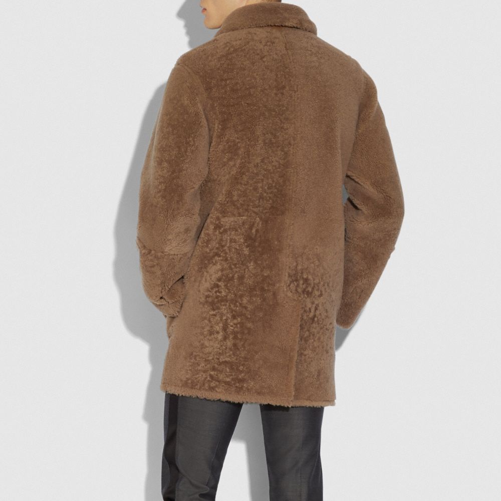 COACH: Reversible Shearling Coat