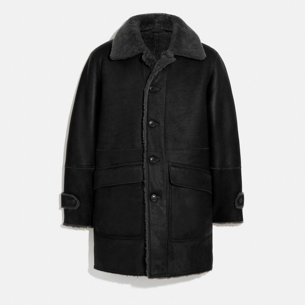 COACH: Reversible Shearling Coat