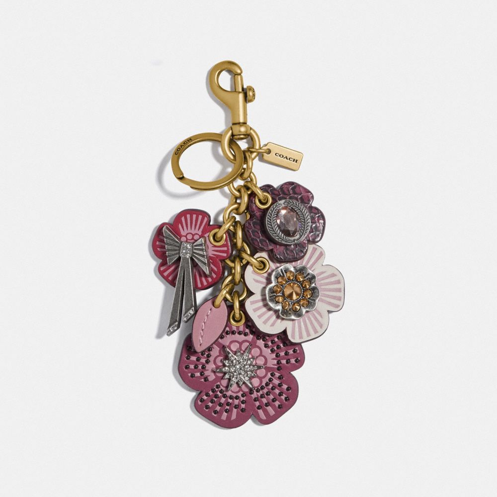 coach tea rose charm