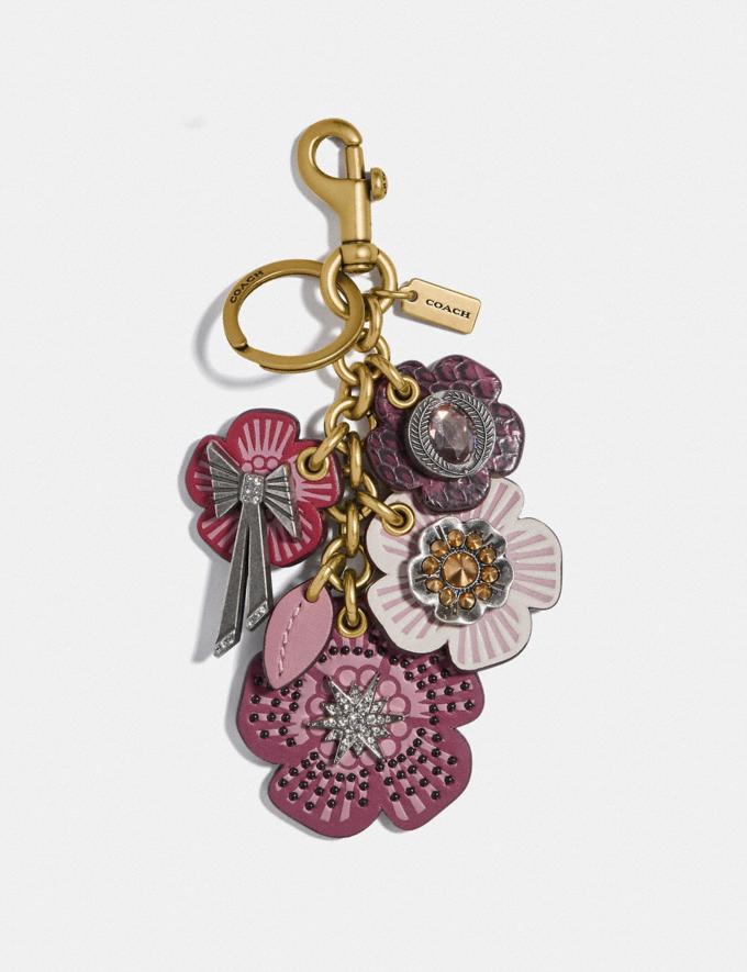 COACH: Tea Rose Star Cluster Bag Charm