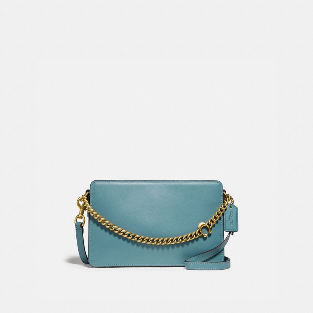 coach blue crossbody