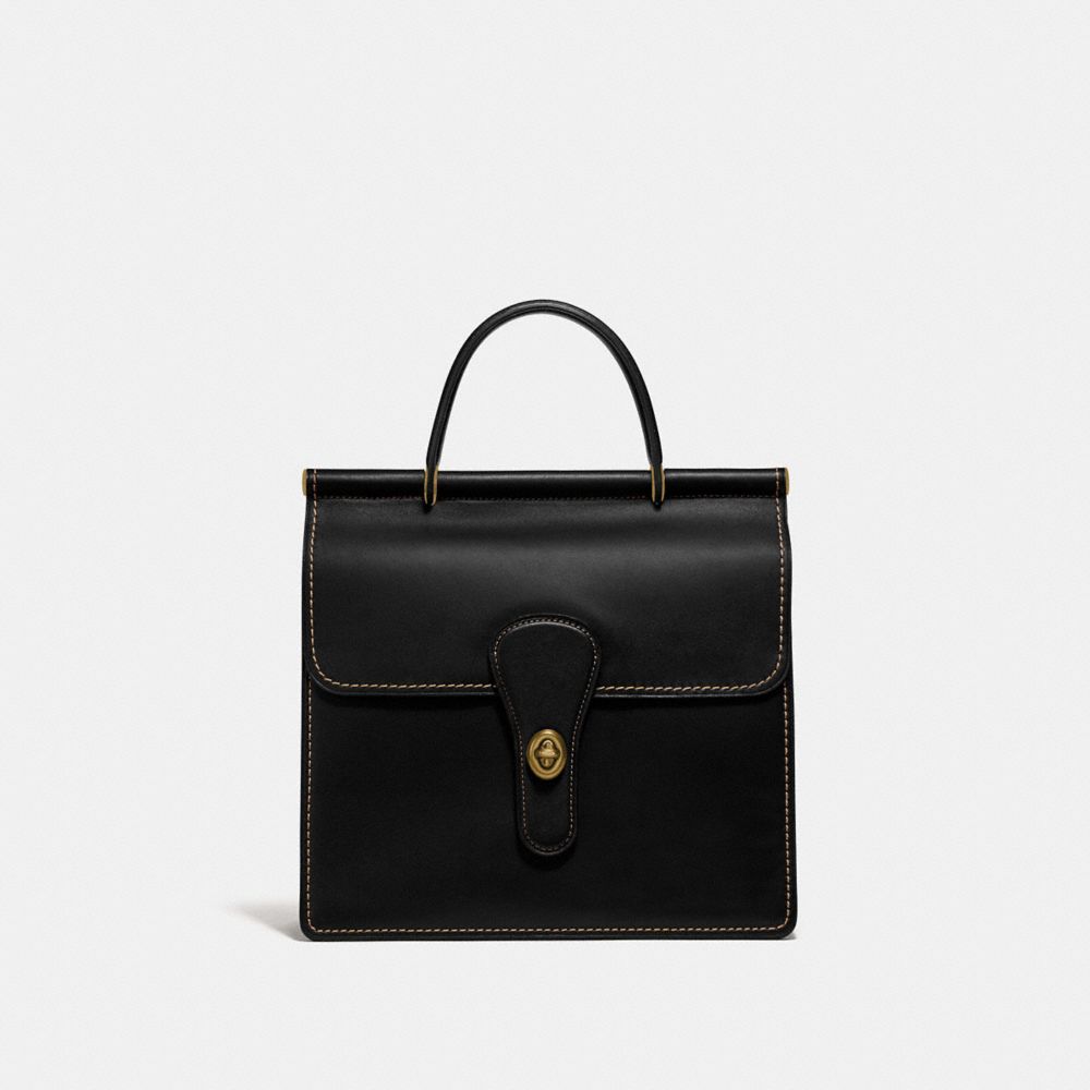 coach new york black bag