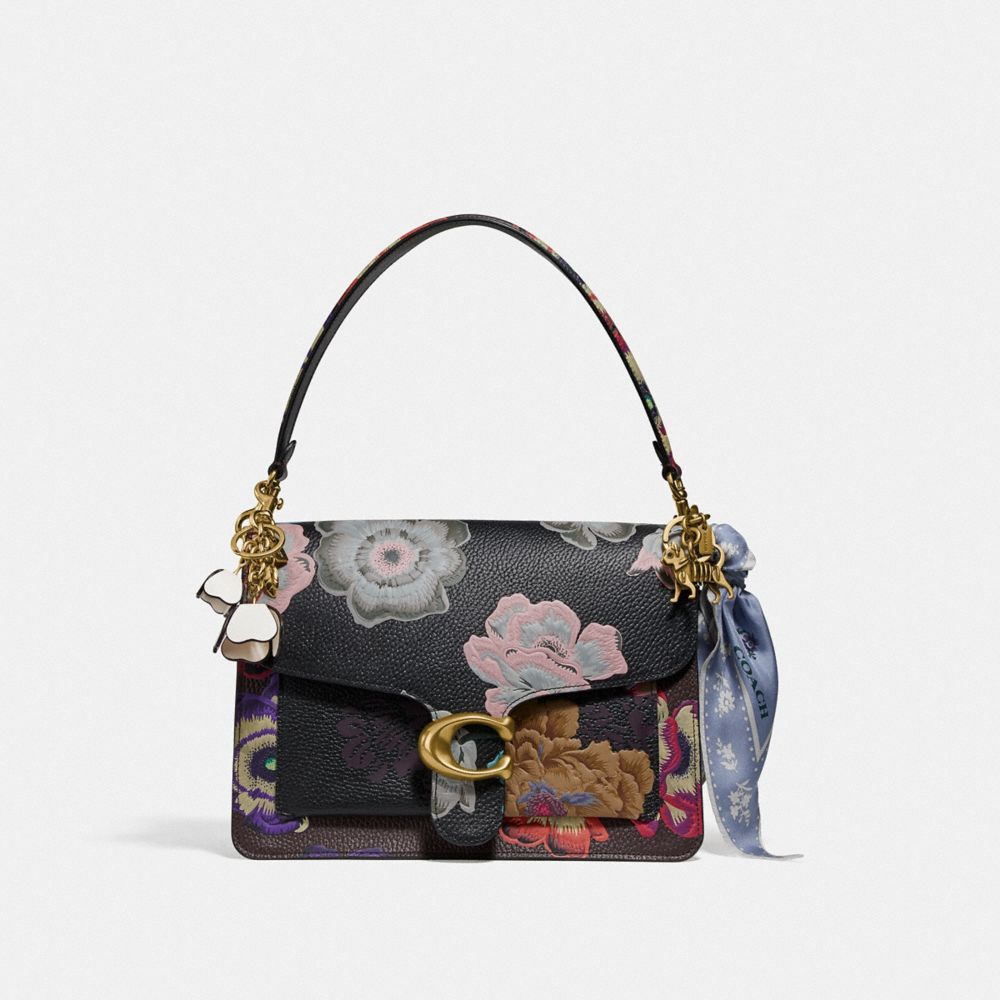 Tabby Shoulder Bag With Kaffe Fassett Print COACH