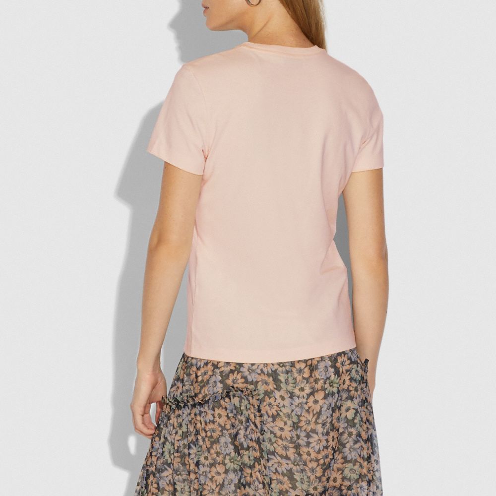 COACH Fitted Retro Signature Tshirt