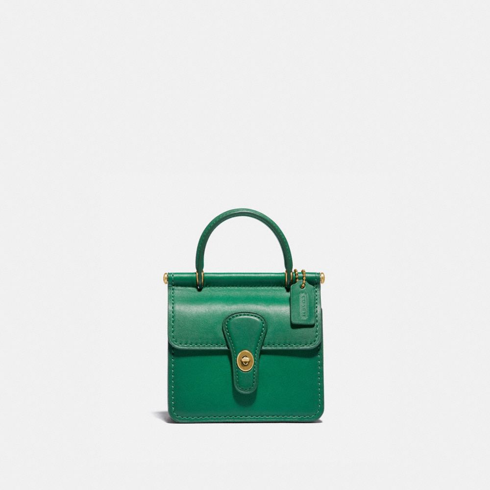 green coach bag