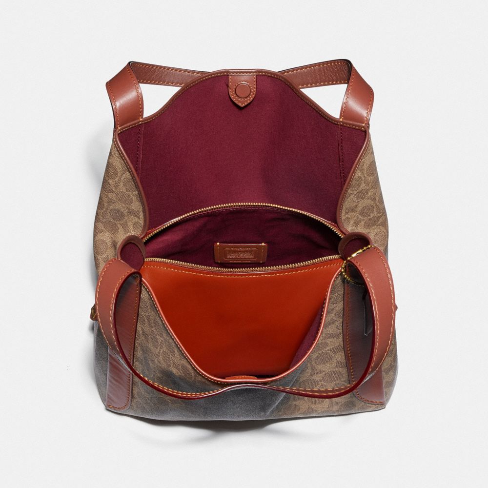 coach tan hobo bag
