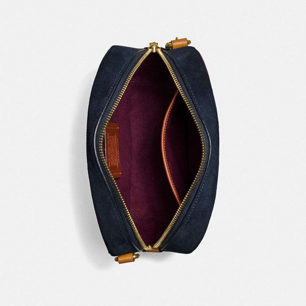 COACH Camera Bag In Signature Canvas With Patch