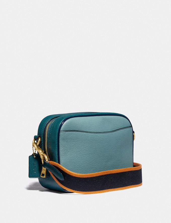 CAMERA BAG IN COLORBLOCK WITH COACH PATCH