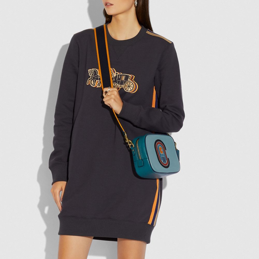 COACH Camera Bag In Colorblock With Patch