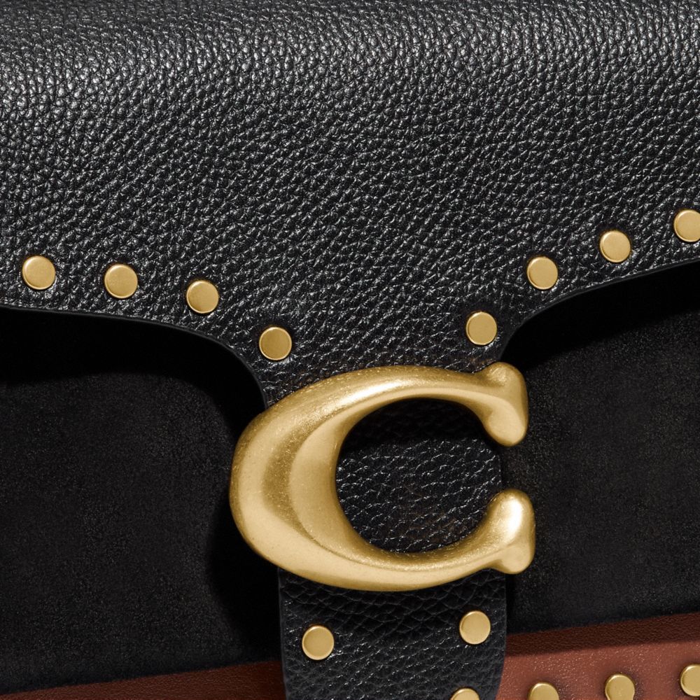 Coach Tabby Shoulder Bag 26 With Rivets IUCN Water
